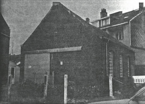 oude foto van een huis